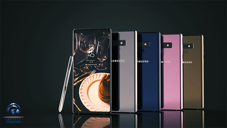 Samsung Galaxy Note 9’un Tanıtan Videosu 